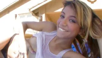 From The Car To The Living Room, Veronica Lusts After Cock And Sticky Cum